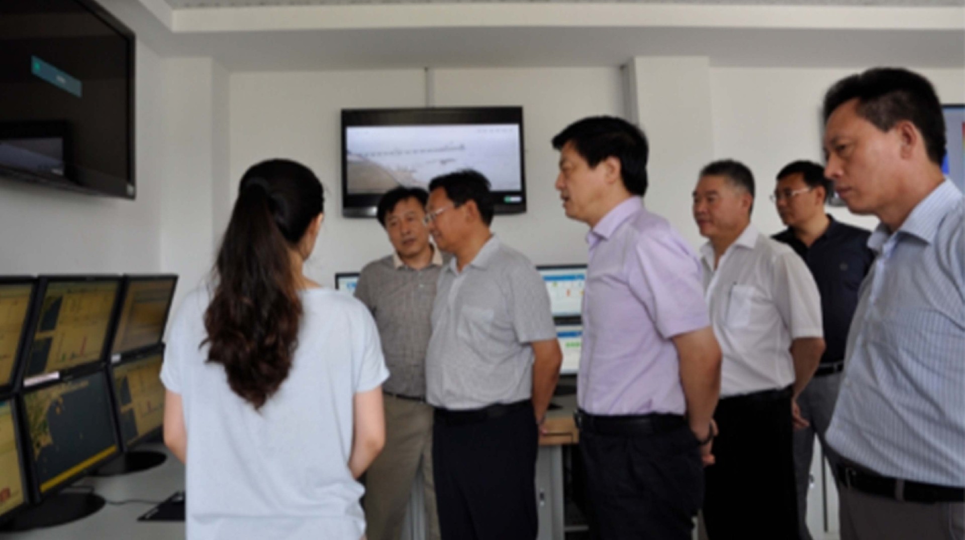河北省国土厅黄恩桥厅长视察
